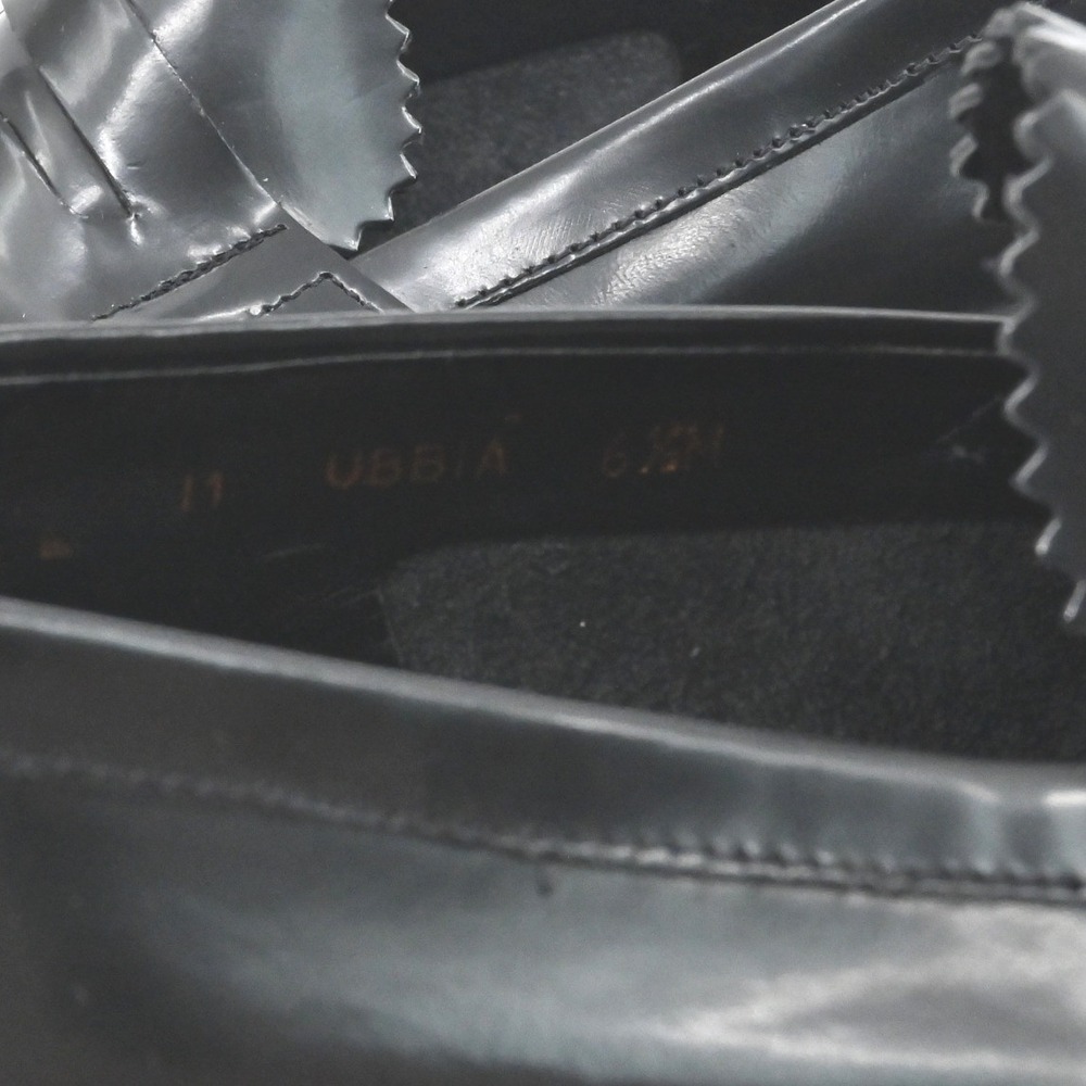 Donald J Pliner Platform Penny Loafers Womens Size 6.5 Black Leather Lug Sole‎ - Picture 6 of 10